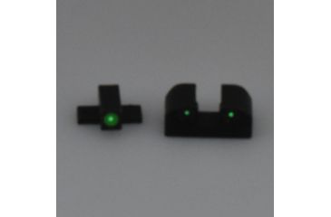 Image of SIG SAUER X-Ray3 Pistol Sight Set, Number 6 Green Front, Number 8 Rear, round notch SOX10002