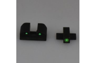 Image of SIG SAUER X-Ray3 Pistol Sight Set, Number 6 Green Front, Number 8 Rear, square notch SOX10001