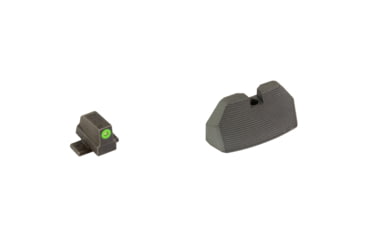 Image of SIG SAUER XRAY3, Handgun Sight, Fits P211, Matte Finish, Black with Green Ring, Suppressor Height, Tritium Front Sight, Blacked Out Rear Sight