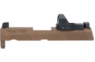 Image of SIG SAUER XSeries Slide Assembly, 9 mm, w/ Romeo1PRO, 6MOA, 3.6in, Coyote Tan, 8900276