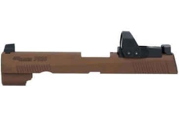 Image of SIG SAUER XSeries Slide Assembly, 9 mm, w/ Romeo1PRO, 6MOA, 3.9in, Coyote Tan, 8900279