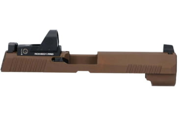 Image of SIG SAUER XSeries Slide Assembly, 9 mm, w/ Romeo1PRO, 6MOA, 4.7in, Coyote Tan, 8900282