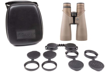 Image of SIG SAUER Zulu 10 HDX 10x42mm Abbe-Koenig Prism Binoculars, FDE, SOZ10001