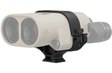 Image of SIG SAUER Zulu 6 HDX PRO 50mm Binocular Adapter, Black, SOZ6B150