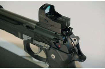 Image of Sight Mount Gunsights Red Dot for Beretta - 92/96FS,D,G, Brigadier, M9, M9a1, Elite, 90-Two, Compact, Centurion, Black, 10501