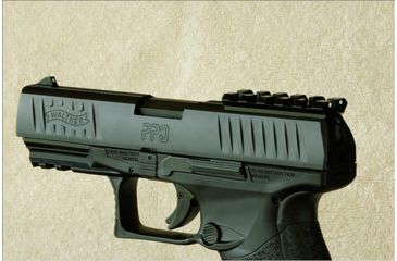 Image of Sight Mount Gunsights Red Dot Sight Mount for Walther - PPQ, PPQ Mod 2, PPS Mod 1, P99, Black, 10511