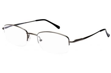 Image of Sightline 6002 Bifocal Prescription Eyeglasses, Gunmetal Frame, SLR6002GN100BI
