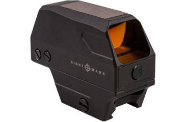 Image of SightMark 1x-28mm Volta Solar Red Dot Sight, Red, 2 MOA Dot, 1/2 MOA, Black, SM26030
