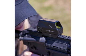 Image of SightMark 1x-28mm Volta Solar Red Dot Sight, Red, 2 MOA Dot, 1/2 MOA, Black, SM26030