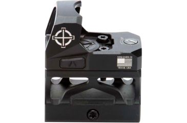 Image of SightMark 1x Mini Shot A-Spec Reflex Sight, Red Reticle, 2 MOA, 1 MOA, 25 yd, Black, SM26045