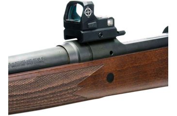 Image of SightMark 1x Mini Shot A-Spec Reflex Sight, Red Reticle, 2 MOA, 1 MOA, 25 yd, Black, SM26045