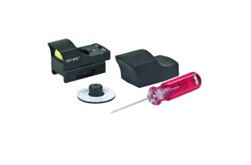 Image of Sightmark Green Mini Red Dot Sight with Sunshade Hood SM14011, EDEMO1