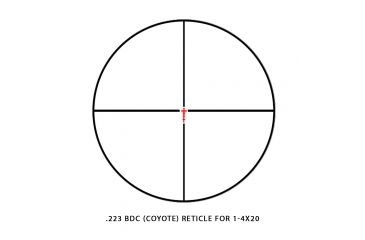 Image of Sightmark ATC 1-4x20 SHR-223 Rifle Scope SM13050