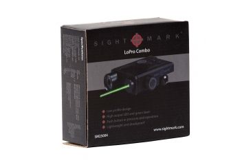 Image of Sightmark LoPro Combo Green Laser/220 Lumen Flashlight SM25004