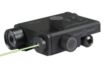 Image of Sightmark LoPro Combo Green Laser/220 Lumen Flashlight SM25004