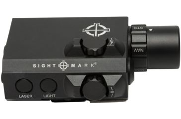 Image of OpticsPlanet Exclusive Refurbished, SightMark LoPro Compact Combo Green Laser Sight, SM25012