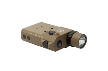 Image of SightMark LoPro Laser/Light/IR Combo, 300 Lumens, Picatinny Rail Mount, Flat Dark Earth, Green Laser, 5mW 520nM Wavelength, SM25013DE