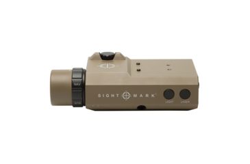 Image of SightMark LoPro Laser/Light/IR Combo, 300 Lumens, Picatinny Rail Mount, Flat Dark Earth, Green Laser, 5mW 520nM Wavelength, SM25013DE