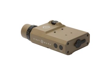 Image of SightMark LoPro Laser/Light/IR Combo, 300 Lumens, Picatinny Rail Mount, Flat Dark Earth, Green Laser, 5mW 520nM Wavelength, SM25013DE