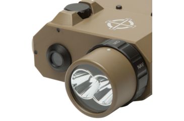 Image of SightMark LoPro Laser/Light/IR Combo, 300 Lumens, Picatinny Rail Mount, Flat Dark Earth, Green Laser, 5mW 520nM Wavelength, SM25013DE