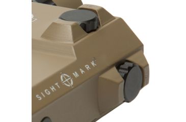 Image of SightMark LoPro Laser/Light/IR Combo, 300 Lumens, Picatinny Rail Mount, Flat Dark Earth, Green Laser, 5mW 520nM Wavelength, SM25013DE