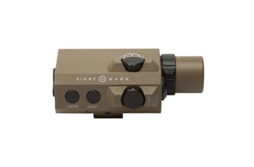 Image of SightMark LoPro Mini Laser/Light Combo Green Laser Picatinny/Weaver, Flat Dark, SM25012DE