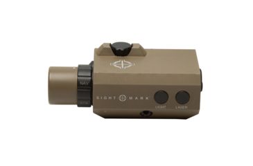 Image of SightMark LoPro Mini Laser/Light Combo Green Laser Picatinny/Weaver, Flat Dark, SM25012DE