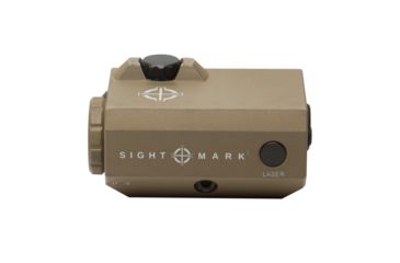 Image of SightMark LoPro Mini Laser Sight, 300 Lumens, Picatinny Rail Mount, Flat Dark Earth, Green Laser, 520nM Wavelength, SM25016DE