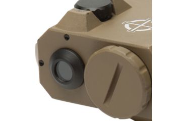 Image of SightMark LoPro Mini Laser Sight, 300 Lumens, Picatinny Rail Mount, Flat Dark Earth, Green Laser, 520nM Wavelength, SM25016DE