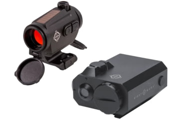 Image of SightMark LoPro Mini Laser Sight &amp; MTS-Mini Solar 1x22mm Red Dot