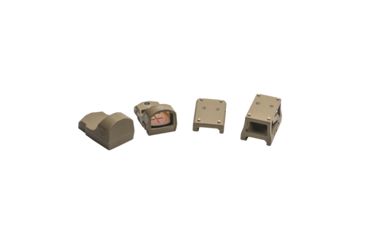 Image of SightMark Mini Shot M-Spec FMS 1x 21x15 mm Reflex Red Dot Sight, 3 MOA Red Dot,Dark Earth, SM26043DE