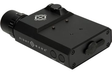 Image of SightMark LoPro Laser/Light/IR Combo, 300 Lumens, Picatinny Rail Mount, Black, Green Laser, 5mW 520nM Wavelength, SM25015