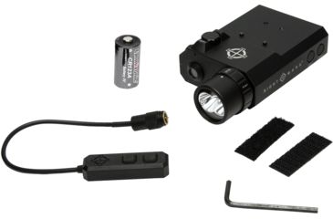 Image of SightMark LoPro Laser/Light/IR Combo, 300 Lumens, Picatinny Rail Mount, Black, Green Laser, 5mW 520nM Wavelength, SM25018