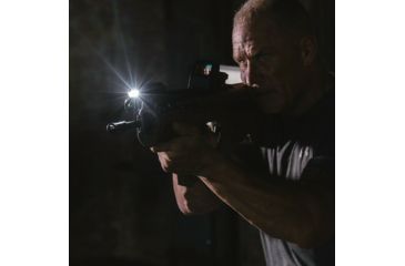 Image of SightMark LoPro Laser/Light/IR Combo, 300 Lumens, Picatinny Rail Mount, Black, Green Laser, 5mW 520nM Wavelength, SM25025