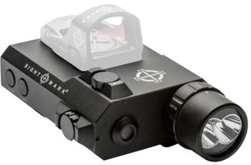 Image of SightMark LoPro Laser/Light/IR Combo, 300 Lumens, Picatinny Rail Mount, Black, Green Laser, 5mW 520nM Wavelength, SM25031