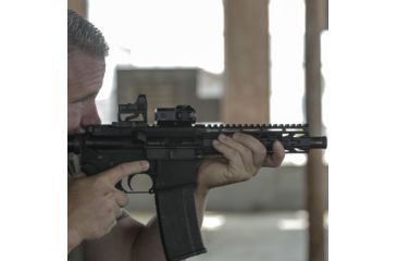 Image of SightMark LoPro Mini Laser Sight, 300 Lumens, Picatinny Rail Mount, Matte Black, Green Laser, 520nM Wavelength, SM25026