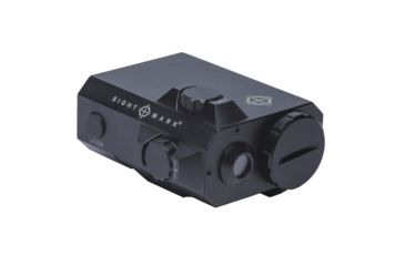 Image of SightMark LoPro Mini Laser Sight, 300 Lumens, Picatinny Rail Mount, Matte Black, Green Laser, 520nM Wavelength, SM25020