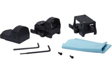 Image of SightMark Mini Shot M-Spec FMS LQD 1x 21x15 mm Reflex Red Dot Sight, 3 MOA Red Dot, Black/Dark Earth, LQD