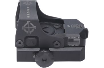 Image of SightMark Mini Shot M-Spec FMS LQD 1x 21x15 mm Reflex Red Dot Sight, 3 MOA Red Dot, Black/Dark Earth, LQD