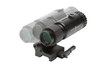 Image of SightMark T-5 Magnifier with LQD Flip to Side Mount, Black, SM19064