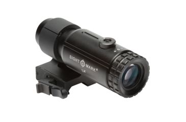 Image of SightMark T-5 Magnifier with LQD Flip to Side Mount, Black, SM19064
