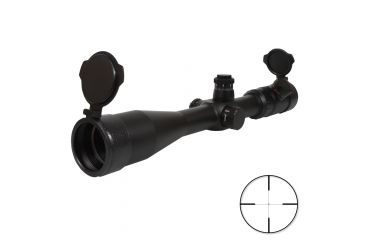 Image of Sightmark Triple Duty 4-16x44 Waterproof Tactical Rifle Scope, Matte Black, Duplex Reticle - SM13017DX