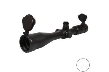 Image of Sightmark Triple Duty 4-16x44 Waterproof Tactical Rifle Scope, Matte Black, Mil-Dot Dot Reticle - SM13017MDD