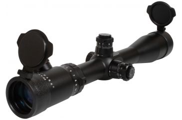 Image of Sightmark Triple Duty 4-16x44 Waterproof Tactical Rifle Scope, Matte Black, MilDot Reticle - SM13017