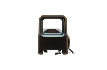 Image of SightMark Ultra Shot Open 1x 33x24mm Reflex Red Dot Sight (A-Spec), 5 MOA dot, 3 MOA dot with 50 MOA circle, 3 MOA dot with 50 MOA crosshair, 3 MOA dot with 30 MOA circle/crosshair (subtensions total 50 MOA) Dark Earth, SM26032DE