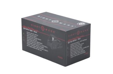 Image of Sightmark Ultra Shot Plus 1x 4 Pattern MOA Reticle Red Dot Sight, CR123A Battery, Black, SM26008