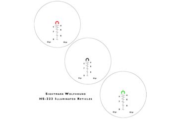Image of Sightmark Wolfhound 6x44 Prismatic Shockproof Weapon Sight w/ HS-223 Reticle SM13026