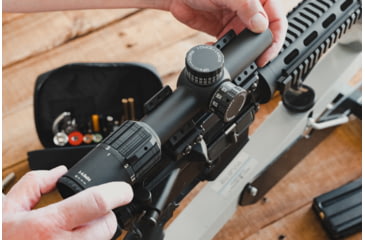 Image of Sightron S-TAC 1-4.5X 24mm Service Rifle Scope, 30mm Tube, Second Focal Plane, SR1 Reticle, Matte Black, 26021