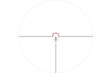 Image of Sightron S-TAC 1-6X 24mm Rifle Scope, 30mm Tube, Second Focal Plane, IR AR1 Reticle, Matte Black, 26022