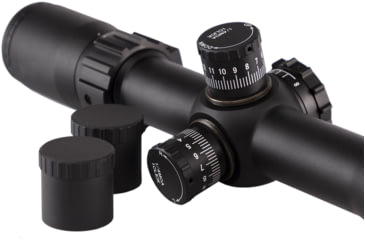 Image of Sightron S-TAC Rifle Scope, 3-16x42mm, 30mm Tube, Second Focal Plane, Duplex Reticle, Matte, Black, 26012